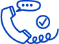 Ikona przedstawiająca słuchawkę telefonu z której dobiega dźwięk rozmowy